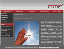 Tablet Screenshot of ctrixs.com